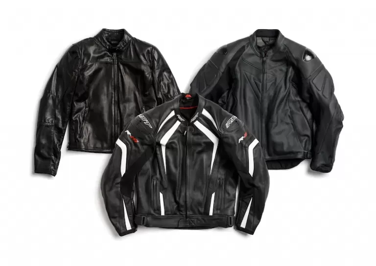 Various types of motorcycle jackets